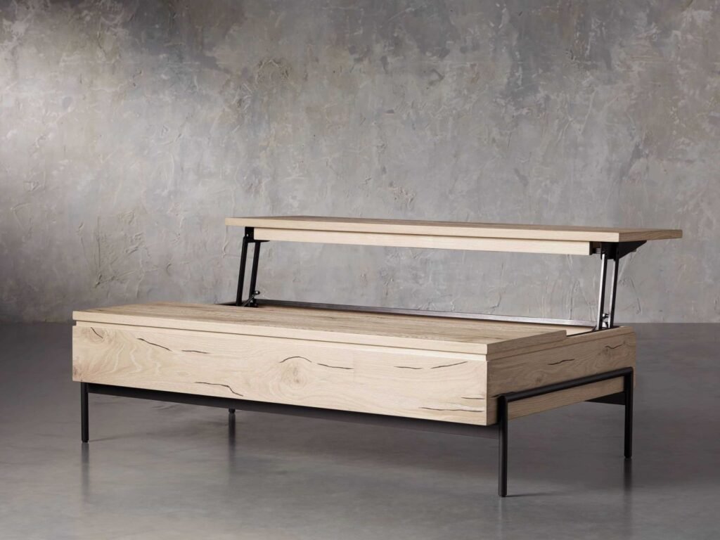 Storage Coffee Table Open - Image 6