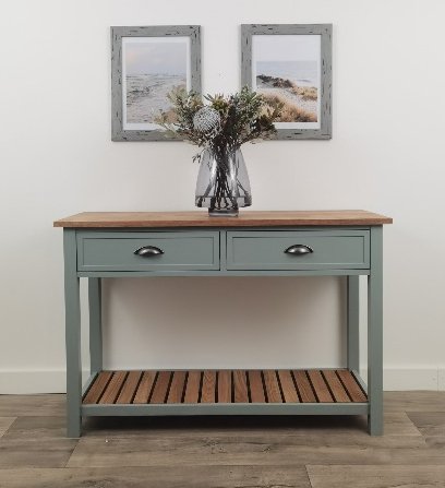 Hunter Console with Slatted Shelf - Image 2