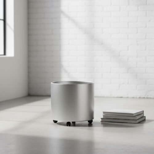 Round Solid Planter
