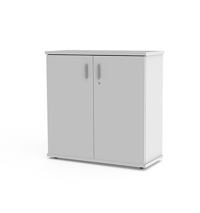Bookcase 2 Tier with Doors