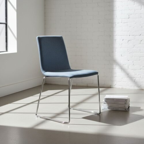 Modus Chair Sleigh Fully Upholstered